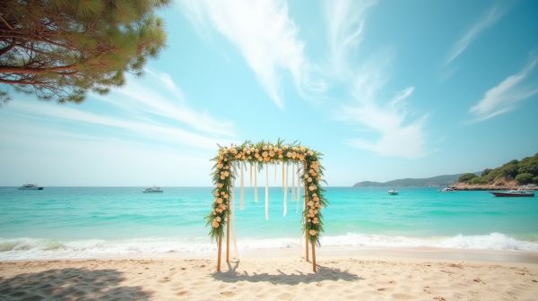 Organiser un mariage avec vue mer en Corse du Sud