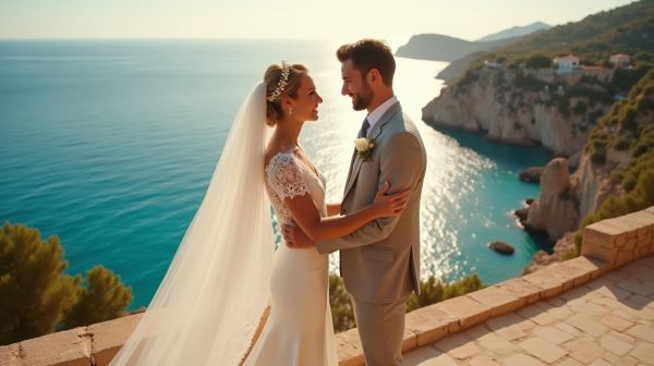 Organiser un mariage avec vue mer en Corse du Sud